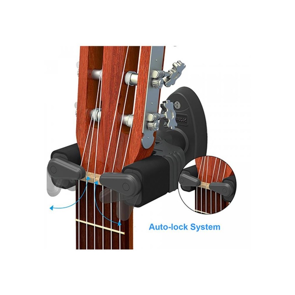 Wingo Soporte Guitarra Pared Automático WH-06A