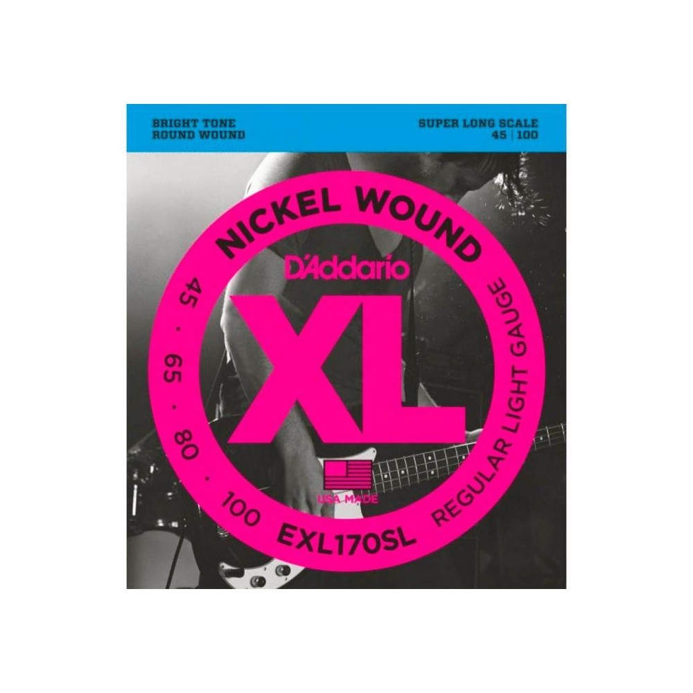 D'addario EXL170SL (45-100) Nickel Wound