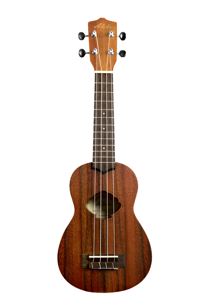 Leho Aleho Soprano ALUS-M Caoba laminada con funda