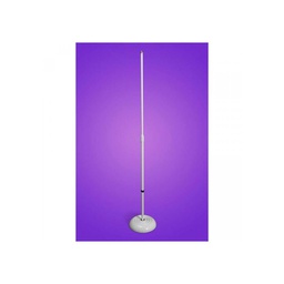 [SOPOMICOSS034] On Stage MS7201W Soporte Micro Recto Base Redonda Blanco