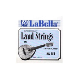 [CUERLAULAB005] La Bella ML455 5ª (Par) Laúd