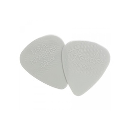 [PUASGUIFEN043] Fender 351 Shape Nylon .60 White (Pack 12)