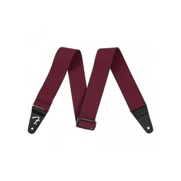 [CORRGUIFEN098] Fender WeighLess Strap Red Tweed