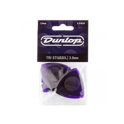 [PUASGUIDUN104] Dunlop Stubby Triangle 3,00mm Morada (Pack 6)