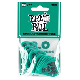 [PUASGUIERN019] Ernie Ball 9196 Everlast Turquesa 2,00mm (Pack 12)