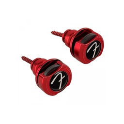 [POMOGUIFEN006] Fender Infinity Strap Locks Red