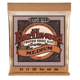 [JUEGACUERN010] Ernie Ball 2144 Earthwood Phospor Bronze 13-56