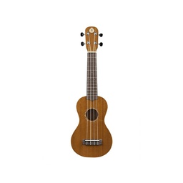 [UKULVARLAL0019] Ukulele LALUU Wood LA-KRNJ-S Soprano Keranji High Gloss