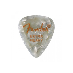 [PUASGUIFEN083] Fender 351 Premium White Moto Extra Heavy (Pack 12)