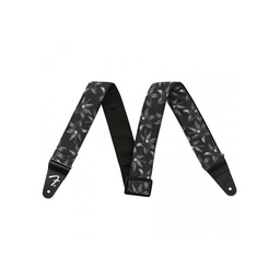 [CORRGUIFEN160] Fender Hawaiian Strap Black Floral 2