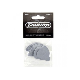 [PUASGUIDUN108] Dunlop Nylon Standard 0,60mm Gris (Pack 12)