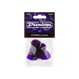 [PUASGUIDUN122] Dunlop Stubby Jazz 3,00mm Morada (Pack 6)