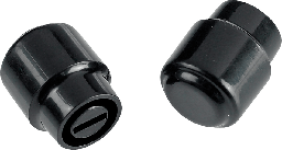 [INTEGUIFEN006] Fender Barrel Switch Tips Black Botones (2)