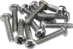 [INTEGUIFEN010] Fender Tornillos Selector-Pastillas chrome (12)