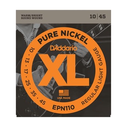 [JUEGELEDAD057] DAddario EPN110 (10-45) XL Pure Nickel Light