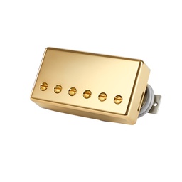 [PASTGUIGIB130] Gibson 498T Hot Alnico Treble, Double Black, Gold Cover, 4C