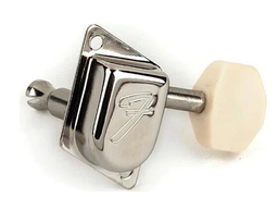 [CLAVGUIFEN023] Fender 65 Mustang Reissue Tuner Nickel Cream Buttons