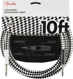 [CABLGUIFEN130] Fender Pro Checkerboard Cable 3m
