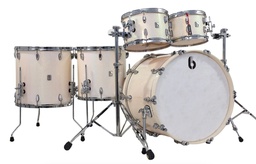 [BATEPERBRIT001] British Drum Co. Legend Fusion Rock Kit  22&quot; LEG-22-FS-RK-WH Whitehaven