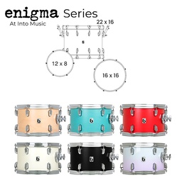 [BATEPERBRIT017] British Drum Co. Enigma Club Shell Kit 22&quot; ENG-22-CB