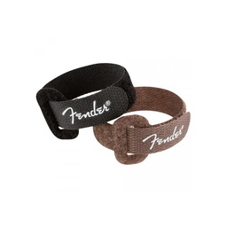 [CABLSONFEN001] Fender Separa Cable Ties 7&quot; Black &amp; Brown Pack 6