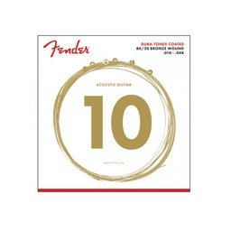 [JUEGACUFEN008] Fender 880XL Dura-Tone 80/20 Coated (10-48)