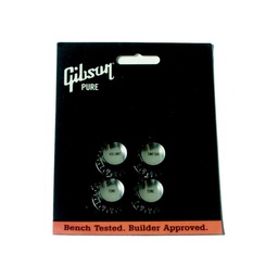 [MNDOGUIGIB010] Gibson PRMK-010 Top Hat Mandos Metal Black/Silver 4 Uds