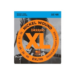 [JUEGELEDAD003] DAddario EXL110 (10-46) XL Nickel Wound Light