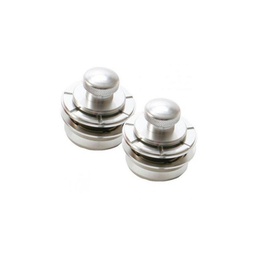 [POMOGUIOSS005] Hennessey NSL7300SL Pomos Seguridad Plateado