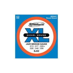 [JUEGCLADAD024] DAddario EJ22 (13-56) XL Nickel Wound Jazz Medium