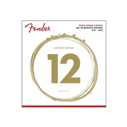 [JUEGACUFEN010] Fender 880L Dura-Tone 80/20 Coated (12-52)