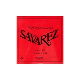[JUEGCLASAV004] Savarez 570-CR Cristal Roja Normal