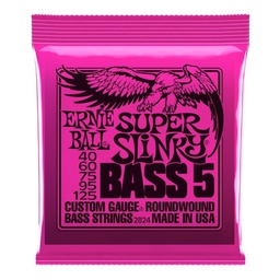 [JUEGBAJERN006] Ernie Ball 2824 Super Slinky (40-125) 5 Cuerdas