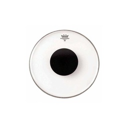 [PARCPERREM072] Parche Remo Controlled Sound Smooth White Black Dot Bombo 22 CS-1222-10