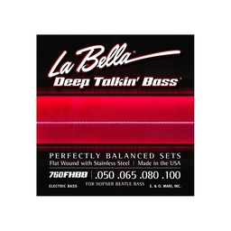 [JUEGBAJLAB003] La Bella 760FHBB Hofner Beatle (50-100)