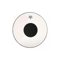[PARCBATREM098] Remo Controlled Sound Clear Black Dot 14 CS-0314-10