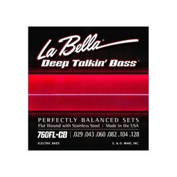 [JUEGBAJLAB022] La Bella 760FL-CB (29-128) 6 Cuerdas