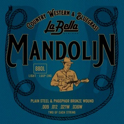 [JUEGMANLAB002] La Bella 880L Juego Cuerdas Mandolina