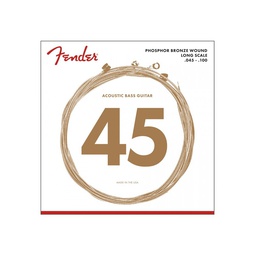 [JUEGBAJFEN011] Fender 8060 Acoustic Bass LS (45-100)